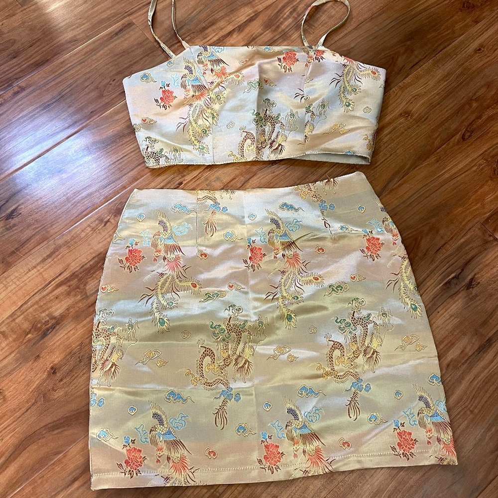 JAPANESE STYLE SILKY SET